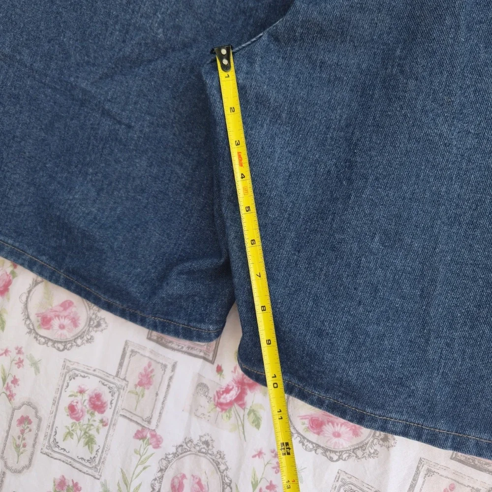 VTG‎ NWT Wrangler Men's Relaxed Fit Denim Shorts Blue 5-Pocket Cotton Size 46